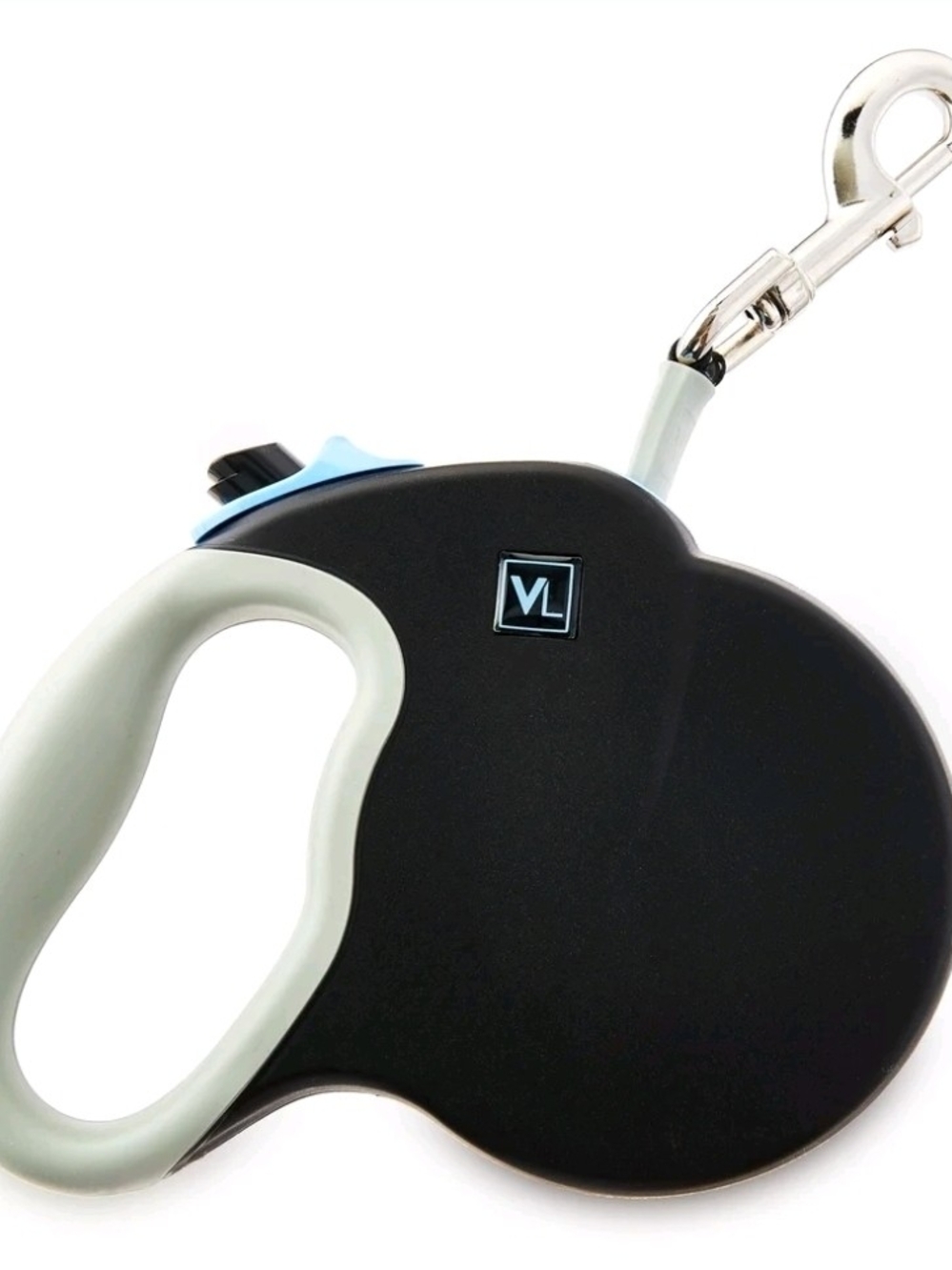 Vibrant Life 16' Reflective Retractable Tape Leash, Large for Dogs up to 110lbs